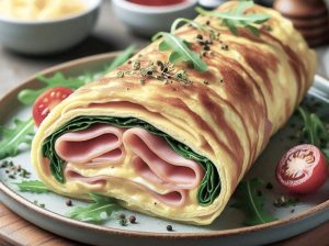 Rotolo di frittata per un pranzo al lavoro - Riciblog