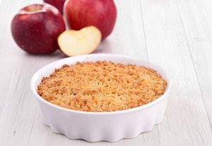 Crumble di mele con crema pasticcera avanzata - Riciblog