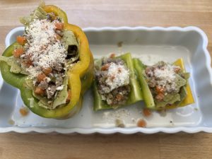 Peperoni ripieni con avanzi di sfoglia delle lasagne – Riciblog