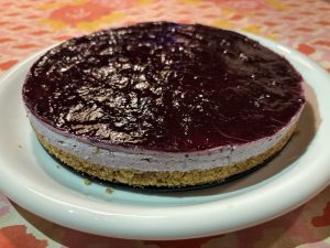 Cheesecake con ricotta avanzata e mirtilli - Riciblog